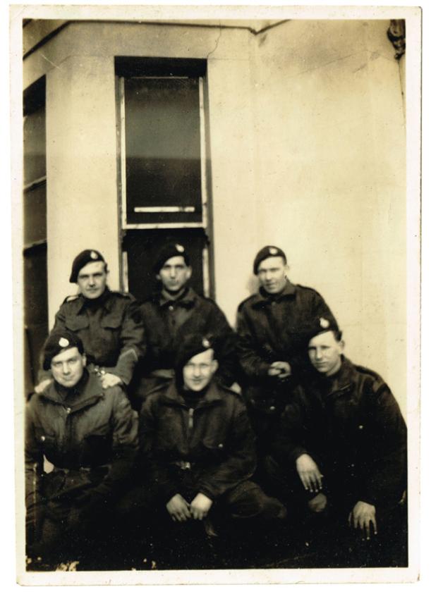 Ron Griffiths and others, 46RM Commando 'S' troop.