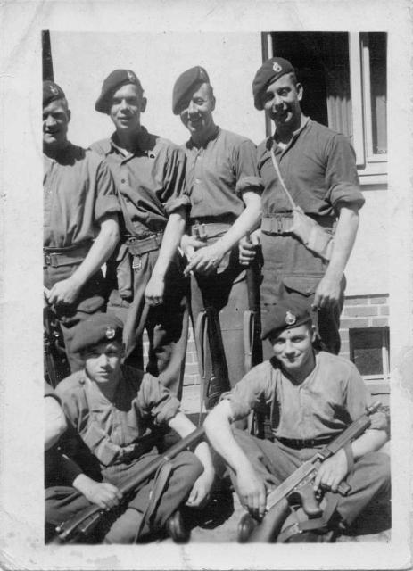 Sgt Noakes MM and his sub section of 'B' troop at Malente 1945 (2)