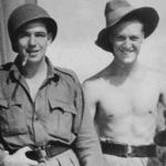 Pte McKeogh and Cpl Young, No.5 Commando. Fanling, 1946.