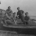 Ron Philpott (back top left) and others  from 46RM Commando 1944