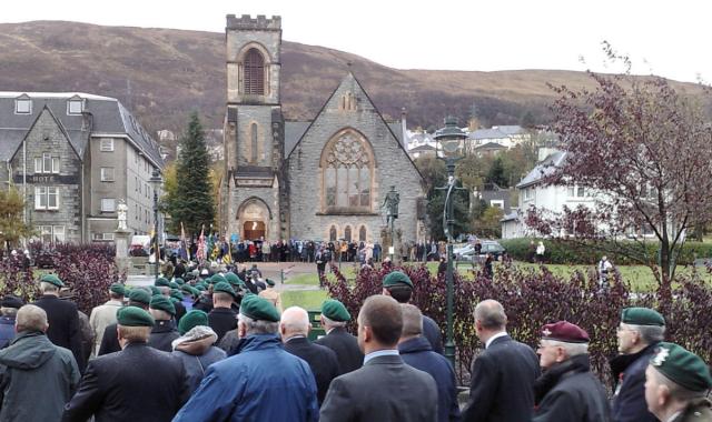 Fort William War Memorial 2008