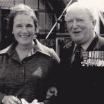 Brig. Mills Roberts CBE, DSO, MC and his wife.