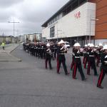 Service for Cpl Hunter VC, 21/4/2013 Ocean Terminal, Edinburgh (2)