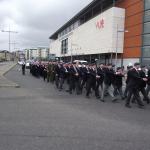 Service for Cpl Hunter VC, 21/4/2013 Ocean Terminal, Edinburgh (6)