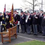 Service for Cpl Hunter VC, 21/4/2013 Ocean Terminal, Edinburgh (10)