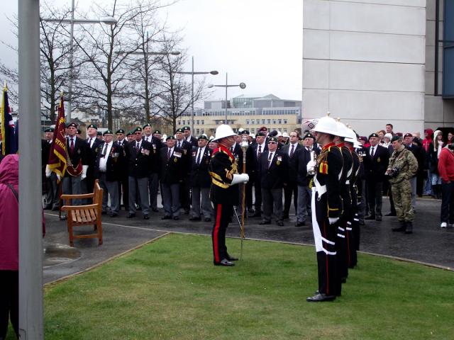 Service for Cpl Hunter VC (15)