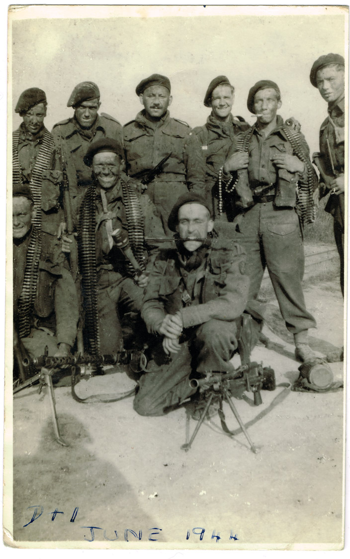 Robe, Bailey, Milberry, Mortimer, Barker, Musgrave, Green, and others, 'A' Tp. 46RM Cdo., June'44