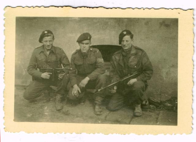 Three from 'A' troop 46RM Commando