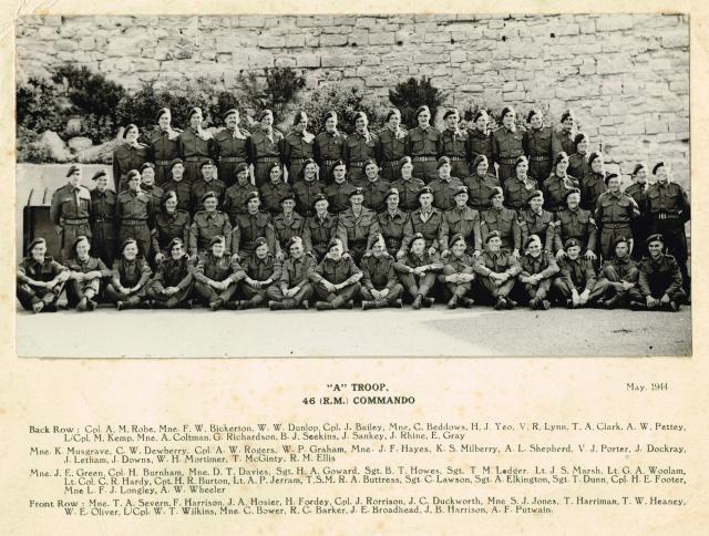 46RM Commando 'A' troop May 1944