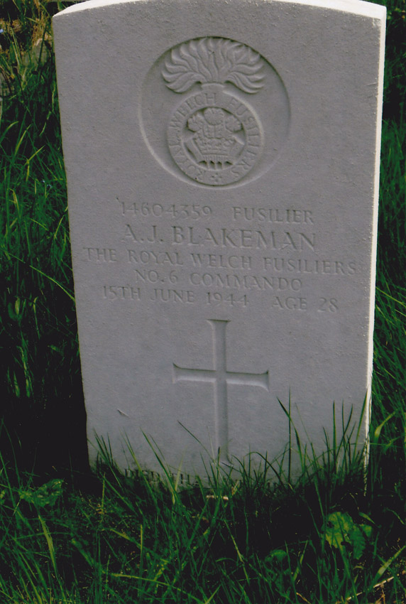 Fusilier Albert John Blakeman