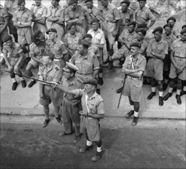 Lt Col Jack Churchill and No.2 Commando, Gibraltar 1943