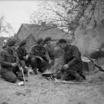 45RM Commando 'C' Troop at Drevenack after Wesel