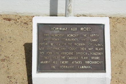 1st Commando Brigade Memorial, Amfreville,  4th June 2013 (b)