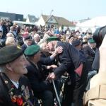 Unveiling of the statue to Piper Bill Millin. Colleville-Montgomery, 8th June 2013 (2)