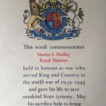ROH Scroll for Mne. Stanley Hedley