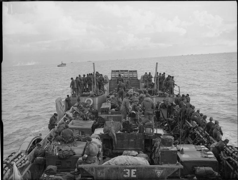 Landing by Royal Marine Commandos on the island of Walcheren