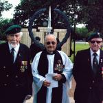 Three Veterans of No.2 Commando at the 2013 CVA Summer Service