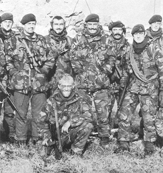 45 Commando RM, Mount Kent, Falklands, 1982