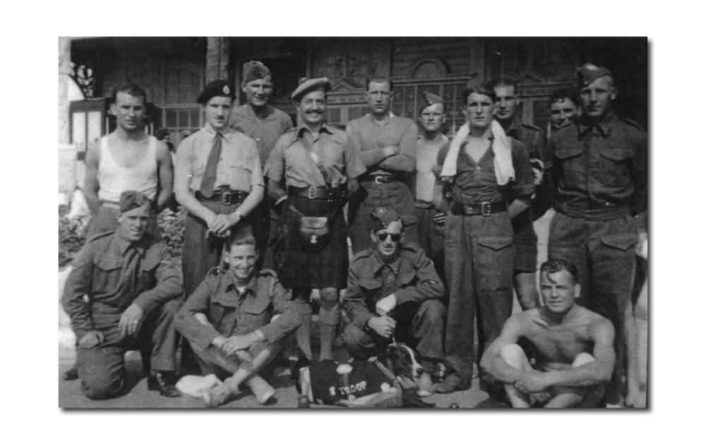 Early volunteers for No.4 Commando