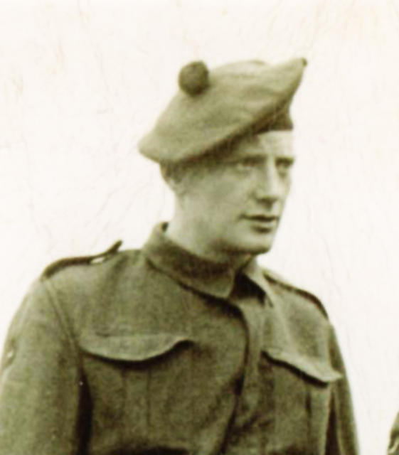 RSM Alan Moss, No.2 Commando HQ kia St Nazaire 28/3/42.