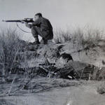 O'Connor and Fairless, No.4 Commando - Aberdovey snipers course.