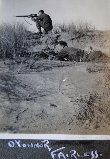 O'Connor and Fairless, No.4 Commando - Aberdovey snipers course.