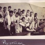 Some of F Troop at Prestwick (outdoor swimming)