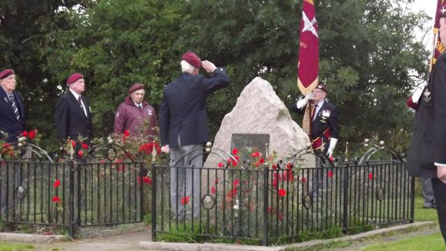 131 Parachute & Commando Engineers. Cromwell Lock Memorial 2012 (2)