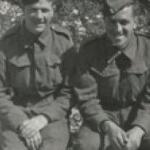 Tpr's Jack Derbyshire and Dick Pickover, No.3 Commando 5 troop.