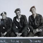 Lt. Alastair Thorburn; Capt. Len Coulson, Capt.Donald Gilchrist, 1943, Falmouth