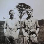 Sgt.Cross and Capt. Geoffrey Rees-Jones, No5 Cdo & CMWTC (on the left) &