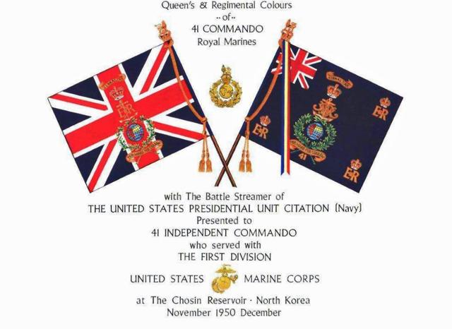 Unied States Citation to 41 Independent Commando Royal Marines