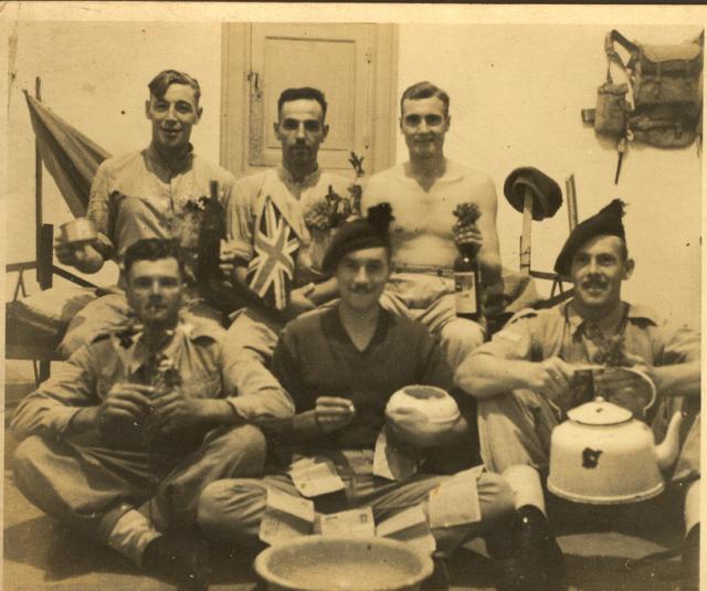 No.9 Cdo Sgts mess  Athens. October '44