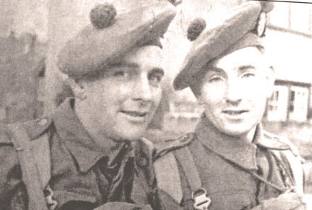 L/Sgt Jim Rennie and Pte. Ben Fryer