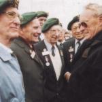 Veterans of 10(IA) Cdo. 2 'Dutch' troop, Ginkelse Heide, Market Garden, Sept. 1944
