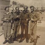 Ernest Woodcock and pals, 40RM Commando. St Ives, Cornwall
