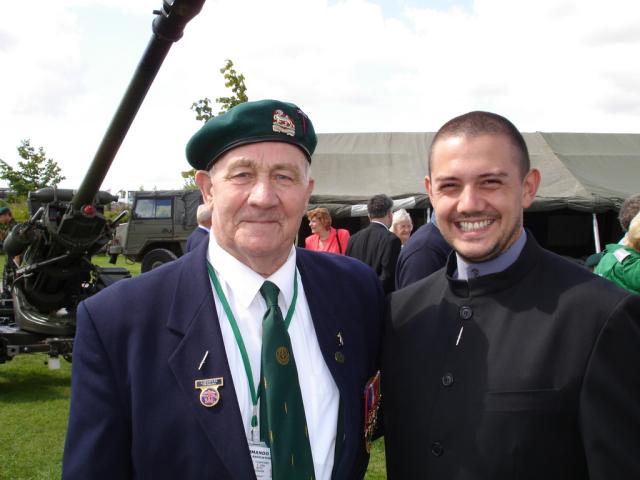 Charlie Spuffard and Jimmy Lain, looking most dapper.