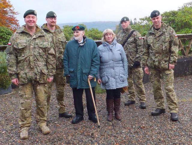 Jack Lamb No 3 Cdo with Polish contingent at Achnacarry
