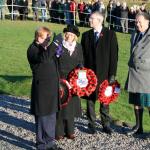 Local MP Charles Kennedy and other wreath bearers