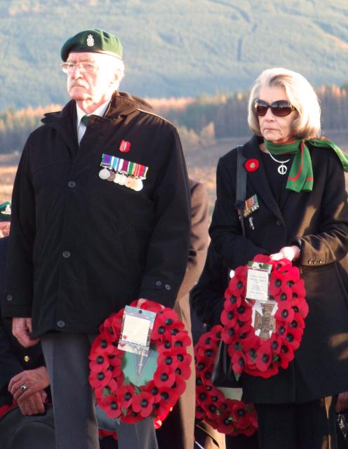 Placing the Wreaths at Spean Bridge