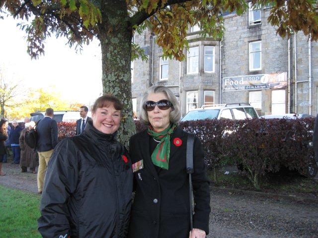 Elaine Rendell and Jennie Barlow