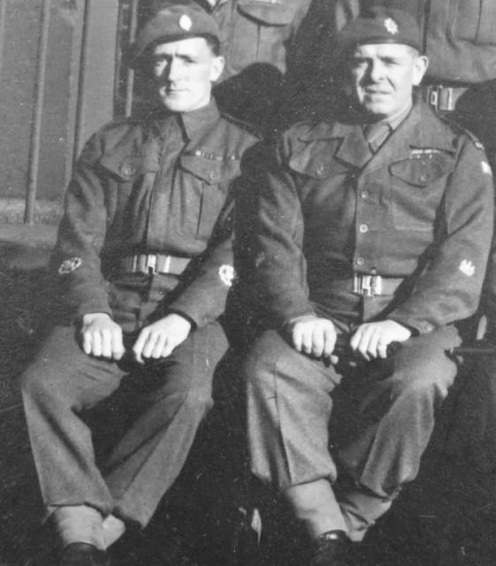 CSM Bob Wright, 602 Company RASC, 1948, formerly No.5 Cdo.