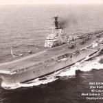 HMS Bulwark 1976 with 40 Cdo Group