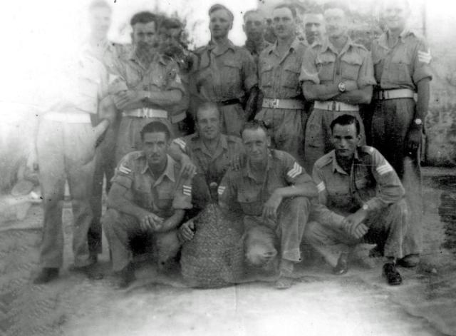 Sgt French 43RM Cdo., 'A' troop and others from 43RM Commando