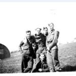 Cpl French and friends at RM training camp, June 1941