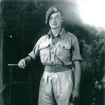 Jack Cox, No.3 Commando, aged 18, Molfetta, Oct. 1943.