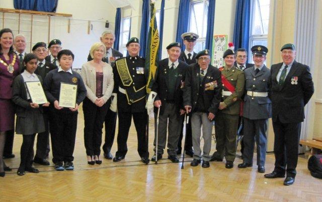 2014 Presentations by the Association at Elmwood School, Croydon