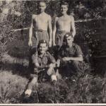 Ted Redmond and pals, Tung Lo, Tai Po Road, Kowloon