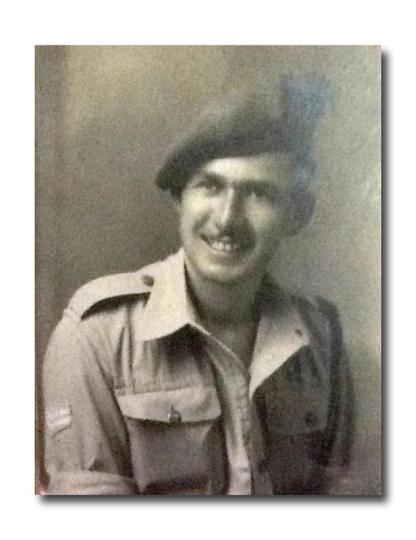 LCpl. George Hughes MM, RAMC and No.9 Commando