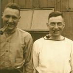 Sgt Harry Robertson and CSgt Frederick Horsington